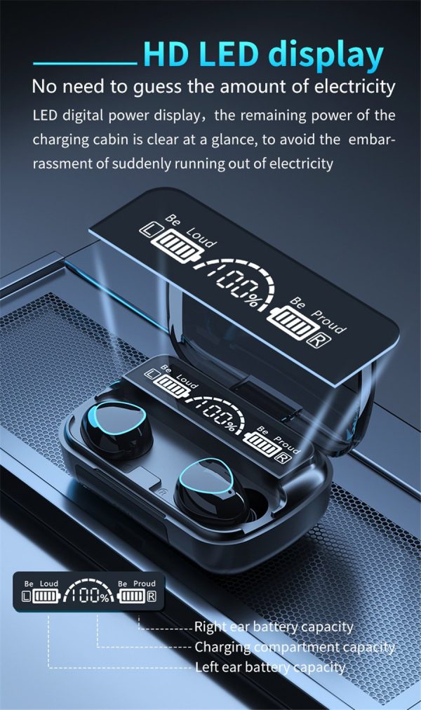 M10 TWS Wireless Earbuds - Image 5