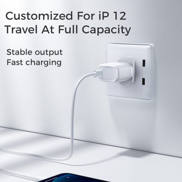 20W PD Intelligent Fast Charger Adapter for iPhone 12 Series (UK/EU) - Image 5