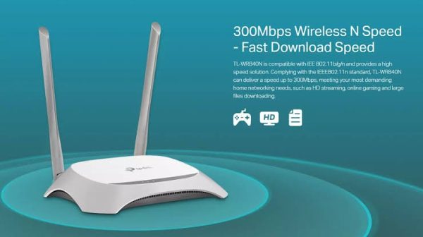 TP-Link TL-WR840N 300Mbps Wireless Router - Image 3