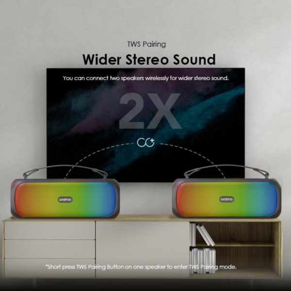 Oraimo OBS-75D Boom Bass Go Boom Speaker - Image 3