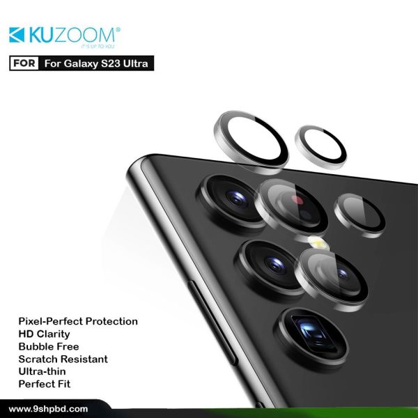 Kuzoom Camera Lens Protector For Samsung Galaxy S23 Ultra - Image 2